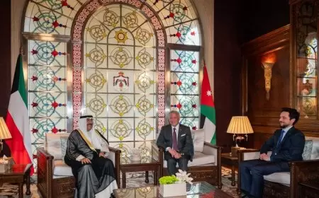 هدية أردنية "رفيعة" لأمير الكويت