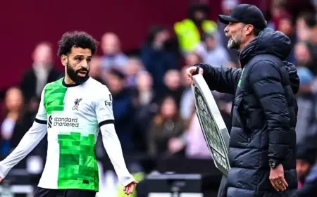 لقطة الموسم.. صلاح يشتبك مع كلوب