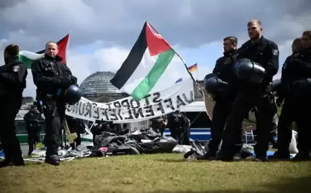 الاحتجاجات المؤيدة لفلسطين تشتدُّ في الولايات المتحدة على الرغم من حملات القمع