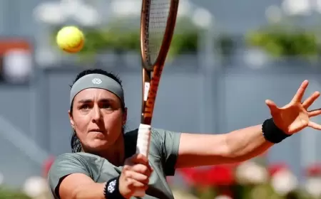 أنس جابر تواصل تألقها في في بطولة مدريد للتنس