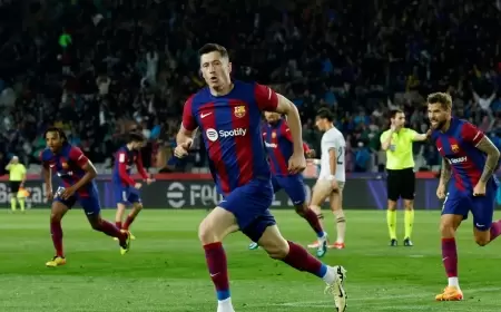 برشلونة ينقذ شتيغن ويضرب فالنسيا برباعية