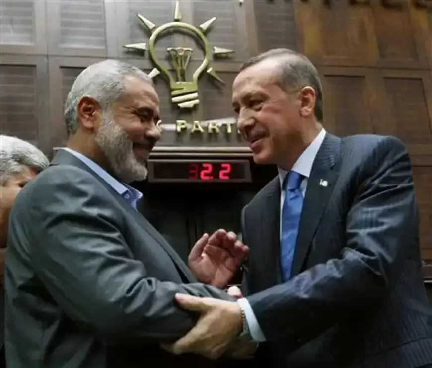 أردوغان: رئيس المكتب السياسي لحماس سيزور تركيا نهاية هذا الأسبوع