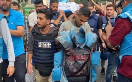 135 شهيداً من العاملين في القطاع الإعلامي في فلسطين