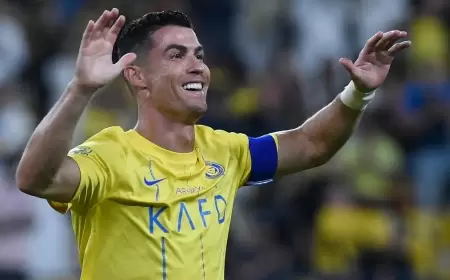 النصر يدك مرمى الوحدة.. و "هاتريك" خامس لرونالدو