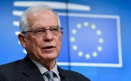 بوريل يدعو لـ"وقف إطلاق نار إنساني" فوري في غزة