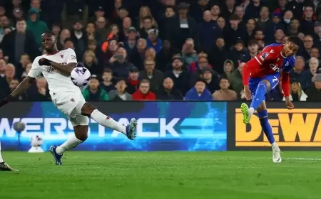 سقوط مدو لمانشستر يونايتد في ملعب كريستال بالاس