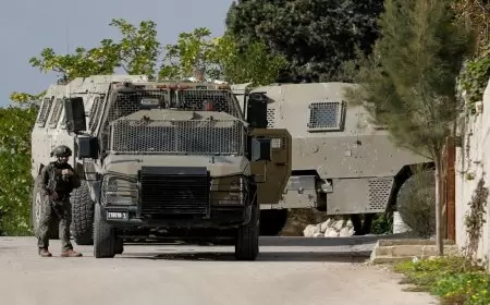 الاحتلال يقتحم قرية شوفة جنوب شرق طولكرم 