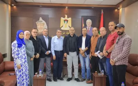 طقاطقة يجتمع مع ممثلي وسائل الإعلام الرسمي بمحافظة طولكرم
