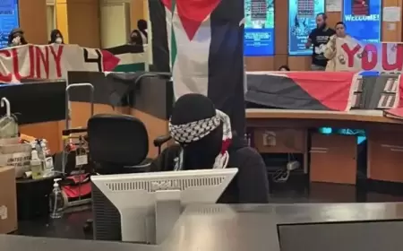 طلاب يسيطرون على مبنى جامعي بنيويورك واعتصامات بجامعات غربية