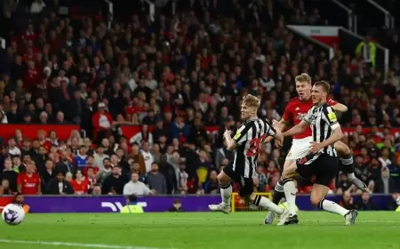 يونايتد يعزز آماله الأوروبية بالفوز على نيوكاسل