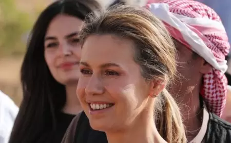 الرئاسة السورية تعلن إصابة السيدة الأولى بمرض ابيضاض الدم "لوكيميا"