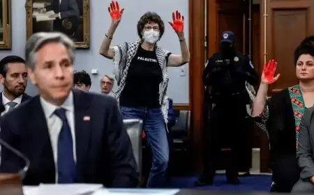 العلم والكوفية.. عندما يتحولان إلى أيقونتَين تتلفع بهما الأجيال الأميركية والأوروبية الواعدة