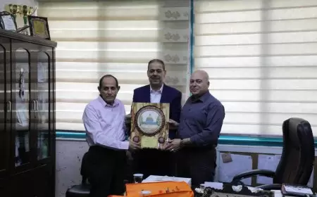 محافظ طولكرم مصطفى طقاطقة يزور مدارس الإسراء النموذجية ومقر لجنة زكاة طولكرم