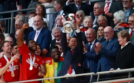 مانشستر يونايتد يهزم سيتي ويتوج بكأس الاتحاد الإنجليزي