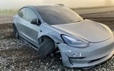 حادث لتسلا في وضع القيادة الذاتية.. فيديو يغزو التواصل