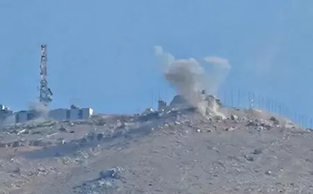 حزب الله يطلق صاروخين مضادين للدبابات على اسرائيل