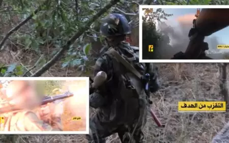 "هجوم مركّز وإصابات مؤكدة".."حزب الله" ينشر ملخص عملياته ضد إسرائيل يوم الثلاثاء