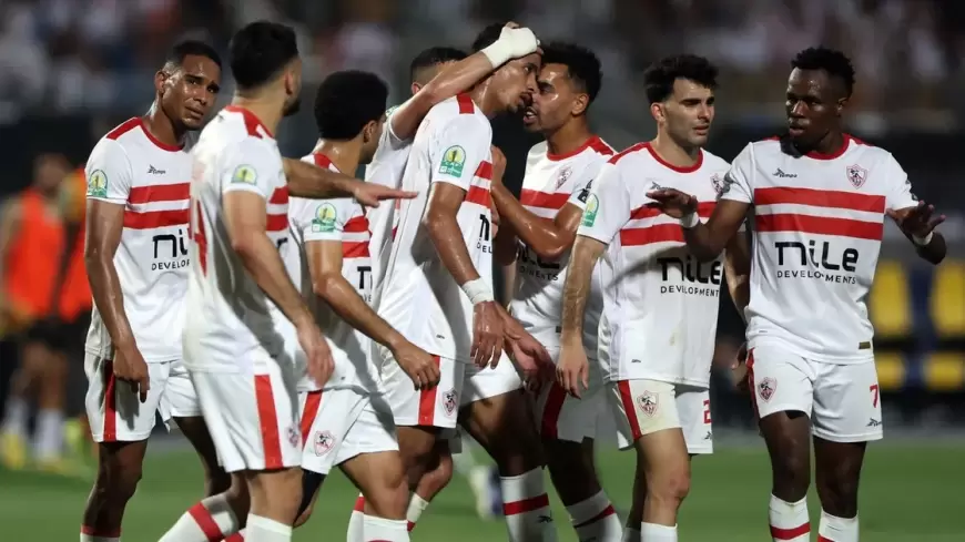 الزمالك يهزم نهضة بركان ويتوج بكأس الكونفيدرالية