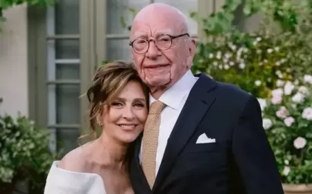 في عمر 93.. إمبراطور الإعلام مردوخ يتزوج للمرة الخامسة