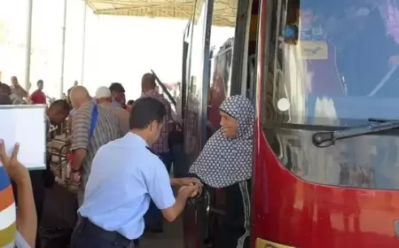 وصول القافلة الثانية من حجاج فلسطين إلى المدينة المنورة