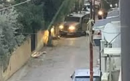 "محدث" إصاباتان واعتقال ثلاثة شبان خلال اقتحام الاحتلال مدينة قلقيلية