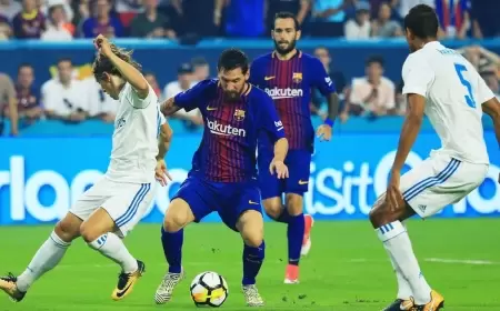 ميسي: ريال مدريد أفضل فريق في العالم