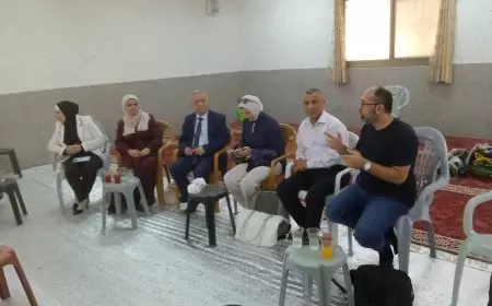 عقد اجتماع للجنة المساءلة المجتمعية في بلدة كفا