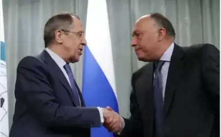 الحرب على غزة والعلاقات المصرية - الروسية تتصدران مباحثات شكري في موسكو