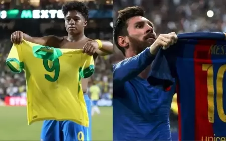 إندريك يذكر جماهير ريال مدريد باحتفال ميسي في برنابيو