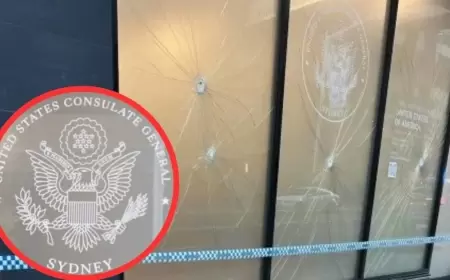 تخريب بمبنى قنصلية واشنطن في سيدني بسبب غزة.. وألبانيزي يعلّق