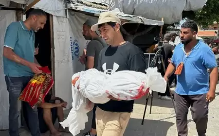 شهداء وجرحى جراء الحرب الإسرائيلية المتواصلة على قطاع غزة