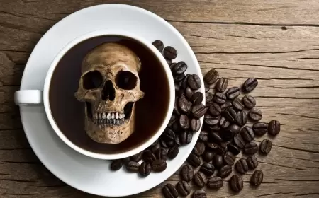 علامة على اللسان تحذر من تناول القهوة.. طبيب يحذر