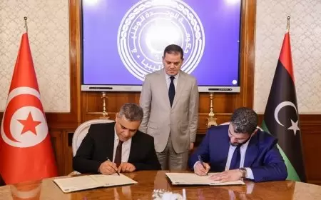 ليبيا وتونس تتفقان على إعادة فتح معبر حدودي رئيسي