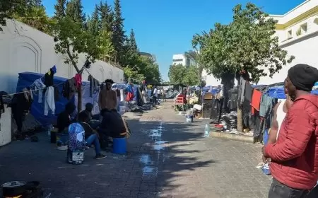 تونس: وفاة عنصر أمني خلال مداهمة مأوى للمهاجرين الأفارقة