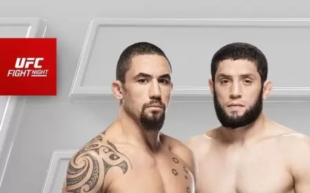السبت.. نزال ويتاكر وأليسكروف في UFC Fight Night بالرياض