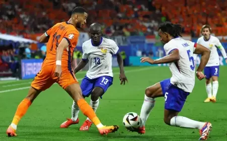 فرنسا تتعادل سلبياً مع هولندا في كأس أوروبا