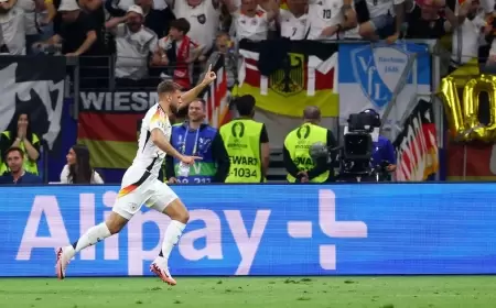 كأس أوروبا.. ألمانيا تحسم الصدارة بتعادل مثير مع سويسرا