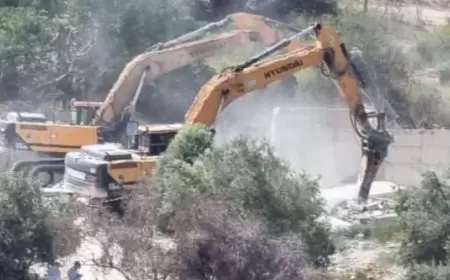 السلطات الإسرائيلية تهدم منزلا قيد الإنشاء في كفر قرع