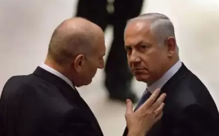 أولمرت: نتنياهو يعمل على تدمير إسرائيل