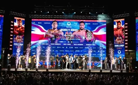 جوشوا ودوبوا.. ثاني نزالات "موسم الرياض" خارج السعودية