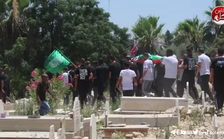 طولكرم تُشيِع جثماني الشهيدين ضميري وسرحان