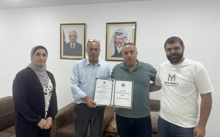 تنمية طولكرم تكرم مجموعة من الشركاء وأصدقاء تنمية طولكرم