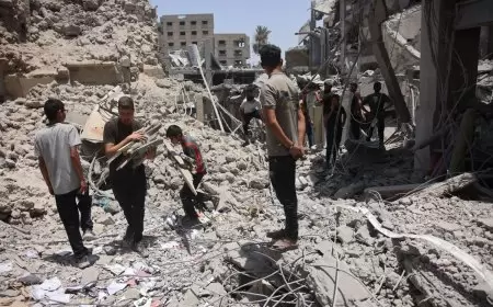 شهداء وجرحى في قصف للاحتلال استهدف منزلاً بدير البلح