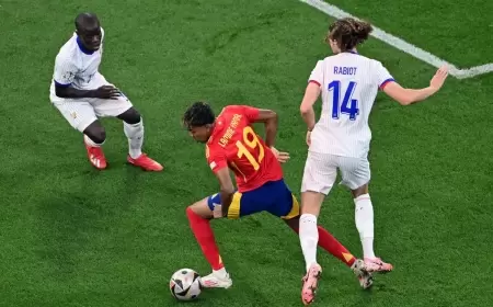 لامين يامال يكتب التاريخ مجدداً في كأس أوروبا