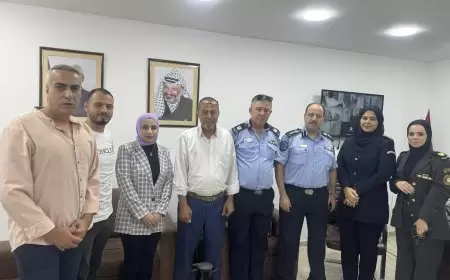 مديرية التنمية الاجتماعية طولكرم في لقاء موسع واجتماع مع لجنة العلاقات العامة بالمؤسسة الامنية بمحافظة طولكرم