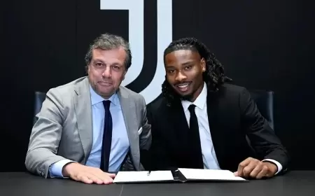 تورام يسير على خطى والده ويوقع مع يوفنتوس