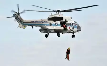 جرفتها المياه 37 ساعة.. انقاذ سيدة صينية على شواطئ اليابان