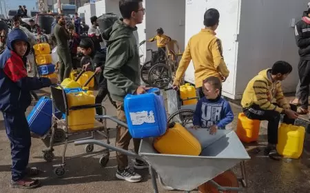 نقص الوقود وتدمير الآبار يحرمان غزة والشمال مياه الشرب