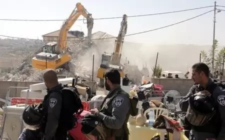 الاحتلال يهدم محطة محروقات في حزما