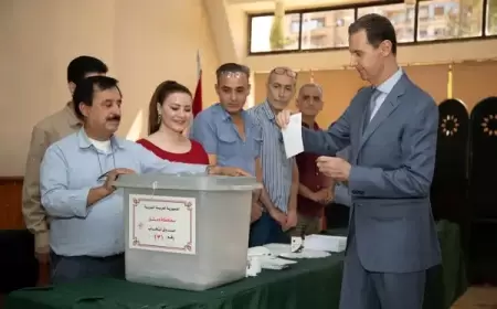 الأسد يدلي بصوته في الانتخابات البرلمانية السورية